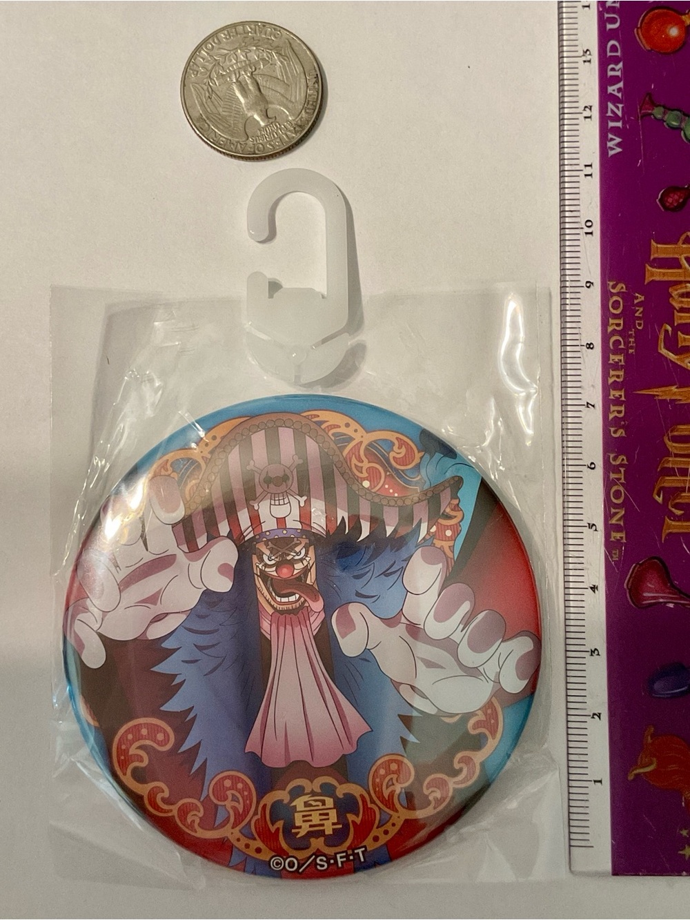 One Piece Buggy the Star Clown badge Pin